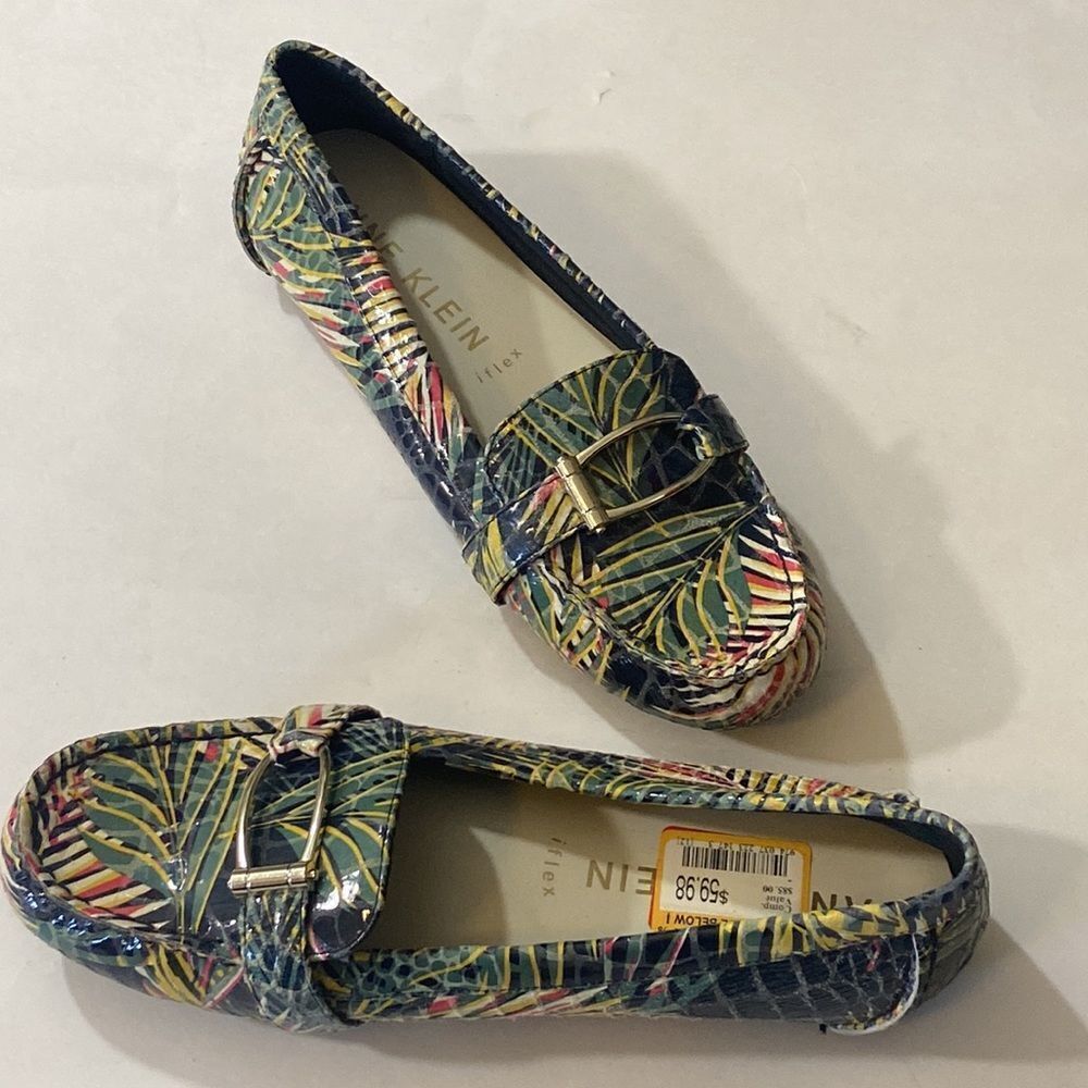 Anne Klein I flex Leather Upper Woman Shoes Size 10M - Picture 2 of 13